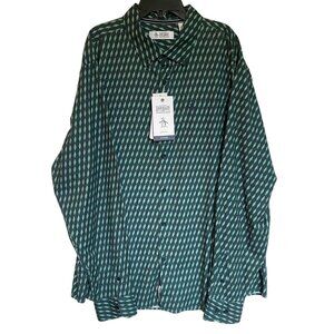 Penguin Munsing Wear Mens Long Sleeve Button Down Shirts XXL NWT